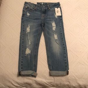 Girls 7 For All Man Kind Skinny Jean